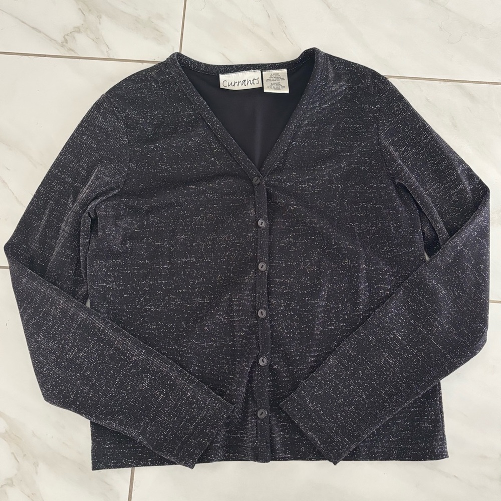Vintage Sparkly Cardigan